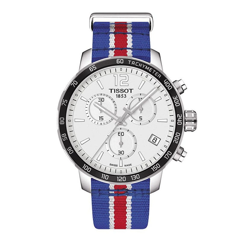 Zegarek Tissot Quickster Chronograph NBA Philadelphia 76ers T0954171703718 Twoje Zegarki