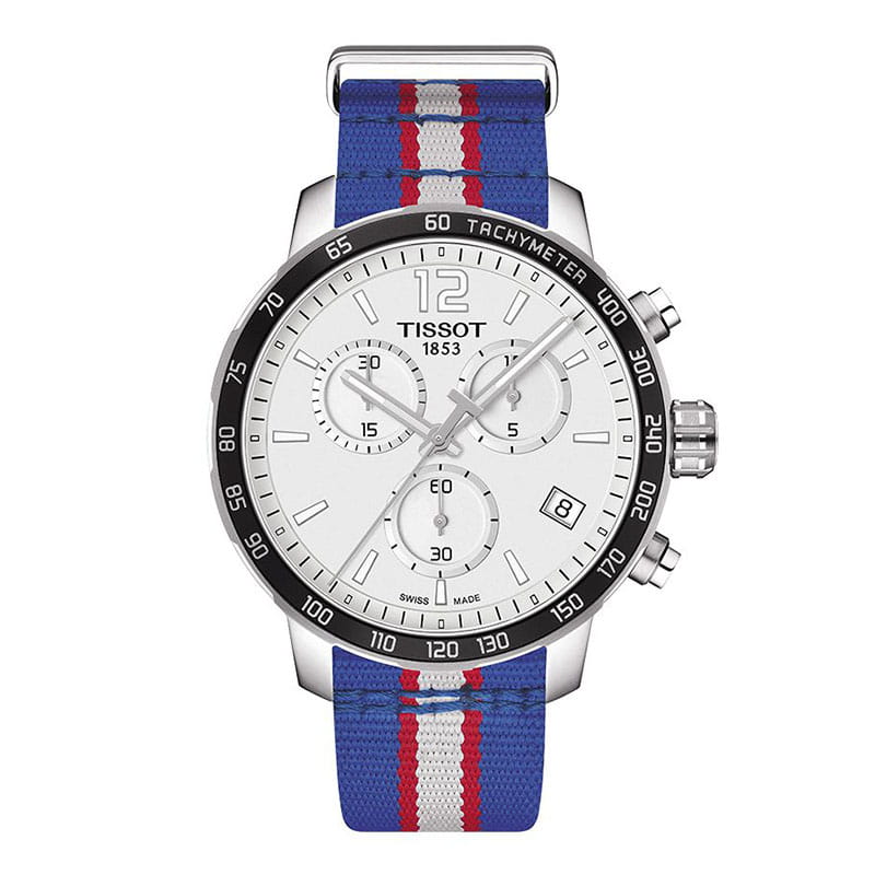 Zegarek Tissot Quickster Chronograph NBA Detroit Pistons T0954171703722 Twoje Zegarki