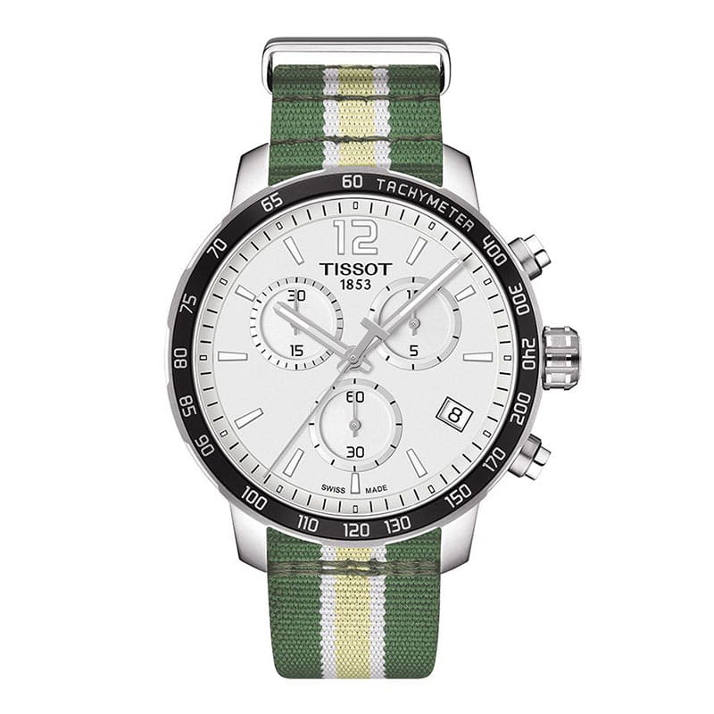 Zegarek Tissot Quickster Chronograph NBA Milwaukee Bucks T0954171703724 Twoje Zegarki