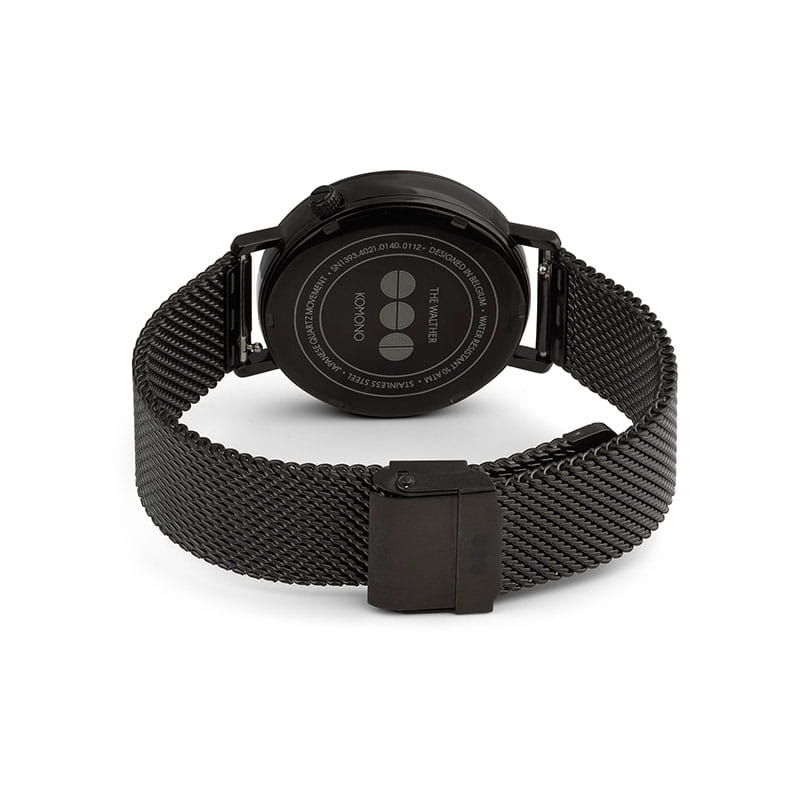 Zegarek męski Komono Walther Black Mesh KOM-W4021 Twoje Zegarki