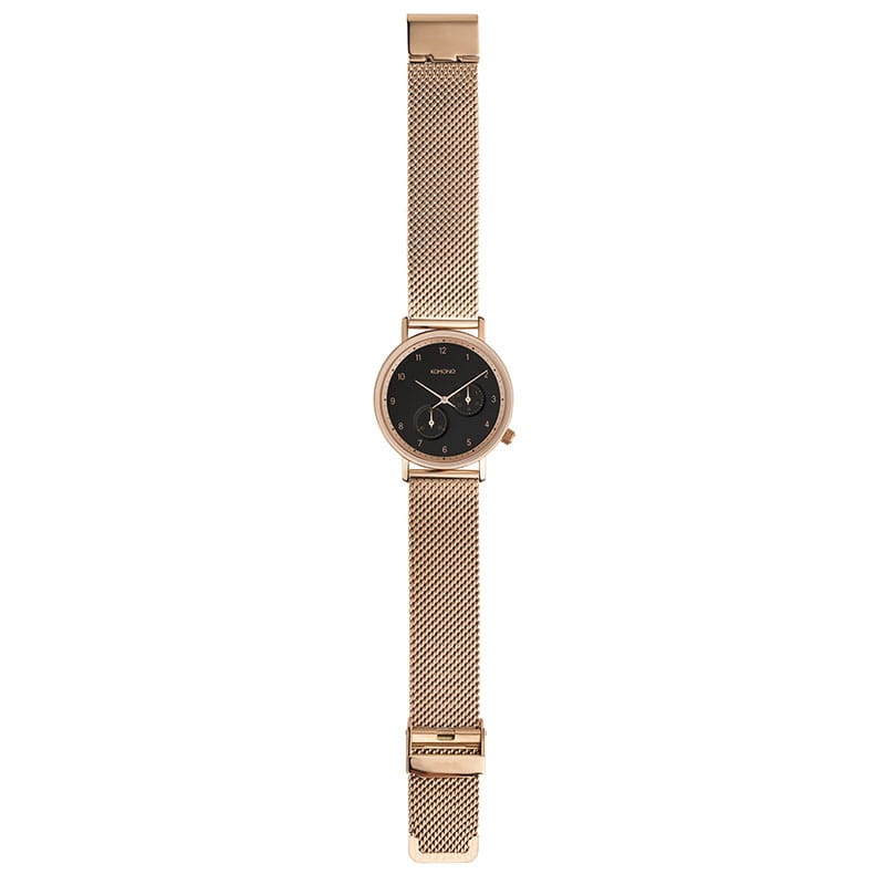 Zegarek męski Komono Walther Rose Gold Mesh KOM-W4022 Twoje Zegarki