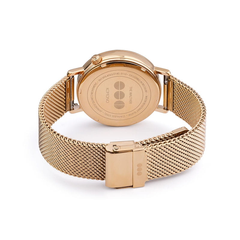 Zegarek męski Komono Walther Gold Mesh KOM-W4023 Twoje Zegarki