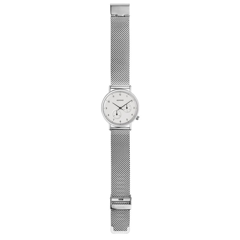 Zegarek męski Komono Walther Silver Mesh KOM-W4020 Twoje Zegarki