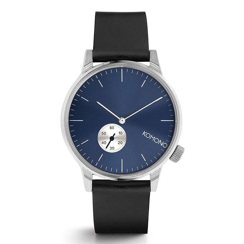 Komono Winston Subs Silver Blue KOM-W3001 Twoje Zegarki