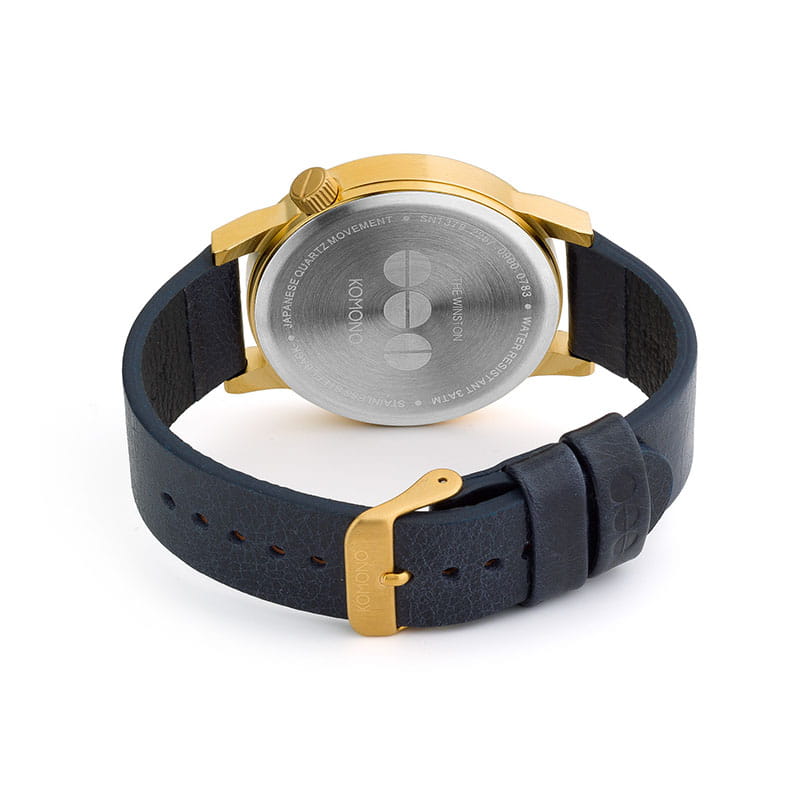 Komono Winston Mirror Gold Navy KOM-W2891 Twoje Zegarki
