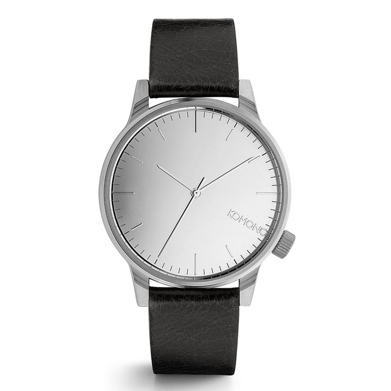 Komono Winston Mirror Silver Black KOM-W2892 Twoje Zegarki