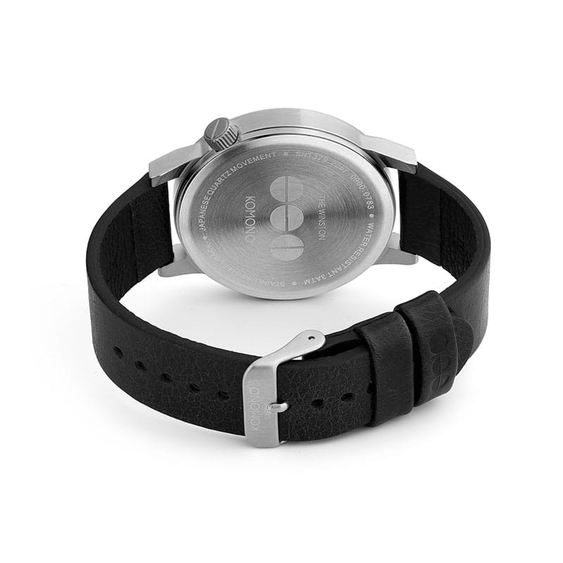 Komono Winston Mirror Silver Black KOM-W2892 Twoje Zegarki