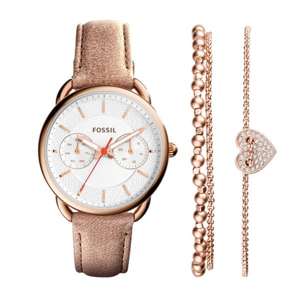 Zegarek damski Fossil Tailor Multifunction + 2 bransoletki ES4021SET Twoje Zegarki