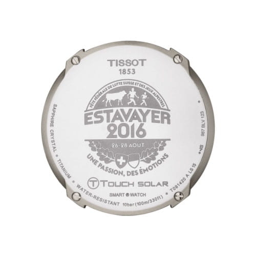 Zegarek Tissot T-Touch Expert Solar Fete Lutte Suisse T0914204605102 Twoje Zegarki