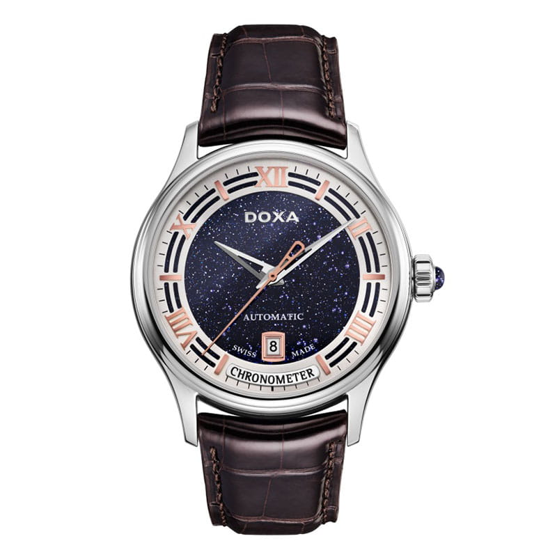 Zegarek męski Doxa Grandemetre Blue Planet COSC Limited Edition D198SBU Twoje Zegarki