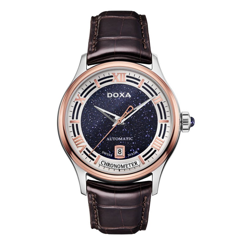 Zegarek męski Doxa Grandemetre Blue Planet COSC Limited Edition D198RBU Twoje Zegarki