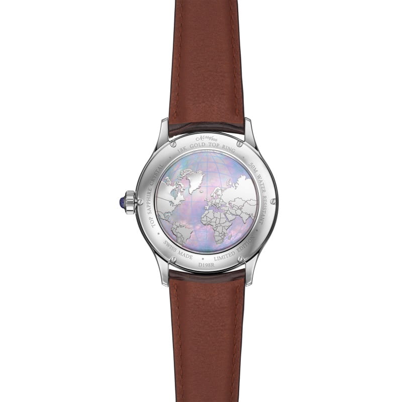 Zegarek męski Doxa Grandemetre Blue Planet COSC Limited Edition D198RTE Twoje Zegarki