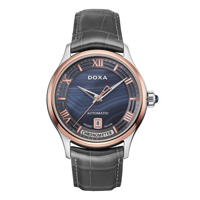 Zegarek męski Doxa Grandemetre Blue Planet COSC Limited Edition D198RAG Twoje Zegarki