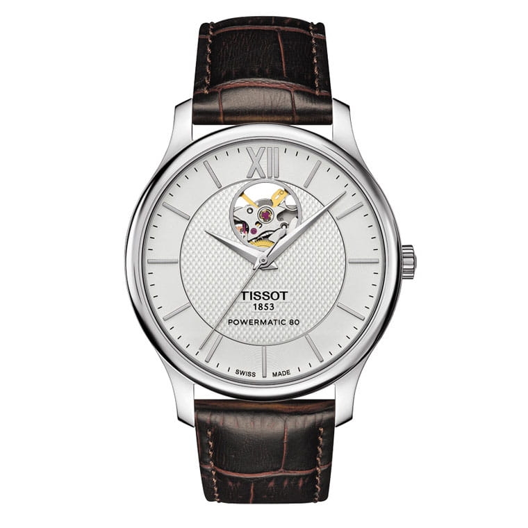 Tissot Tradition Powermatic 80 Open Heart T063.907.16.038.00 Twoje Zegarki