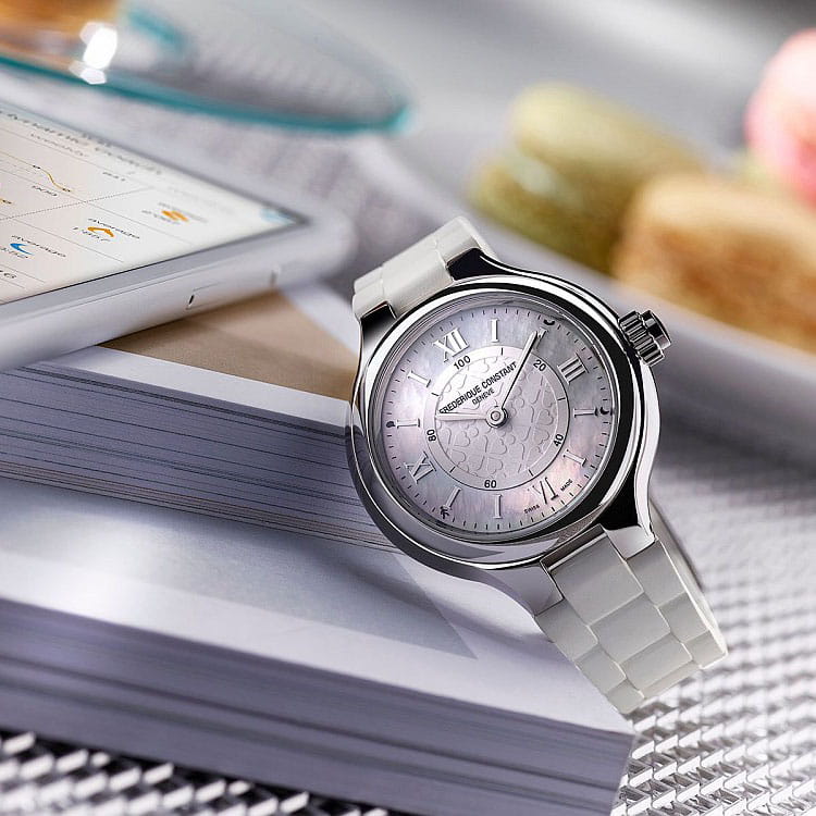 Frederique Constant Horological Smartwatch Notify Lady FC-281WH3ER6 Twoje Zegarki