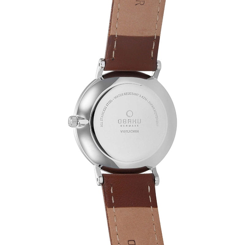 Obaku Mark Lille Mocha V197LXCWRN Twoje Zegarki