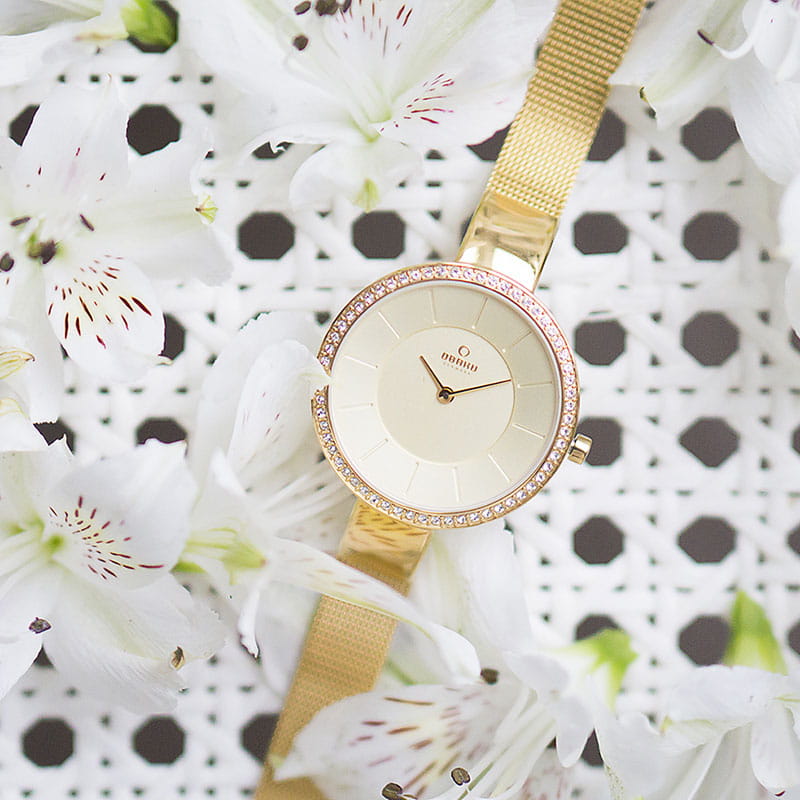 Obaku Sol Glimt Gold V179LECIMC Twoje Zegarki