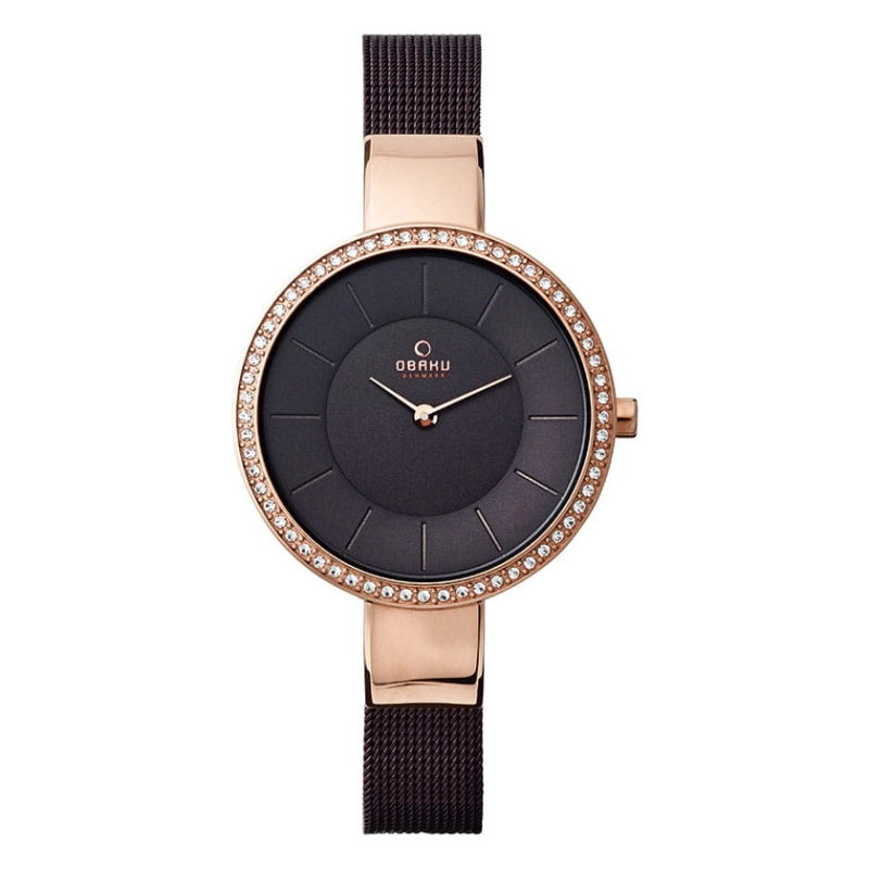 Obaku Sol Glimt Walnut V179LEVNMN Twoje Zegarki