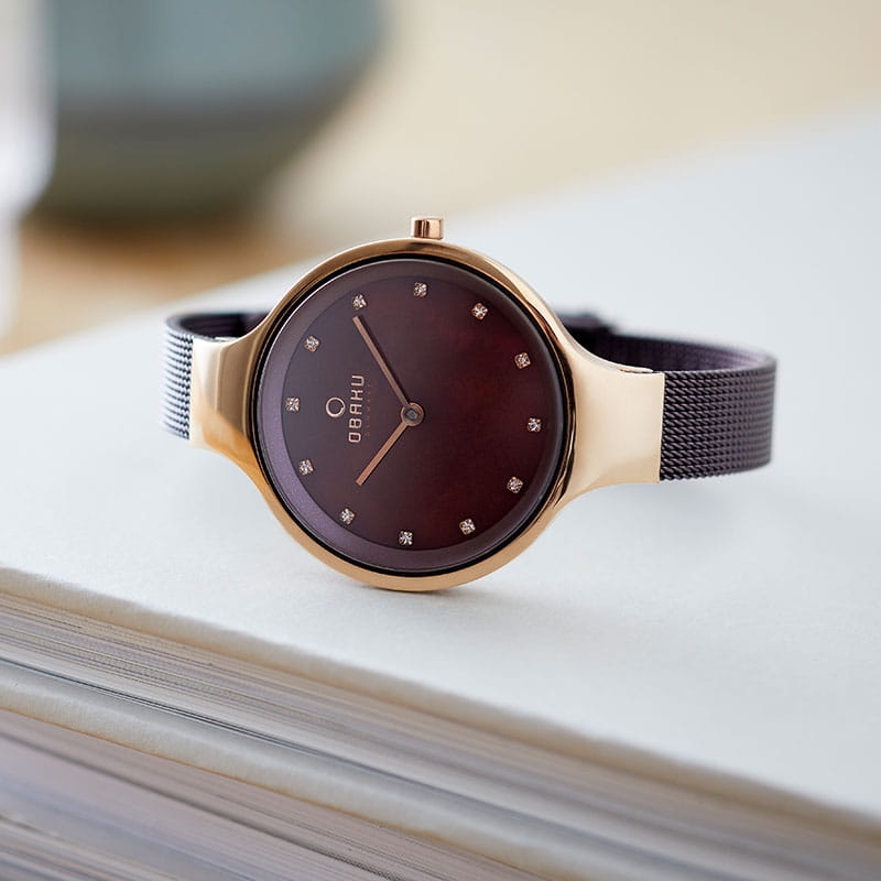 Obaku Sky Walnut V173LXVNMN Twoje Zegarki