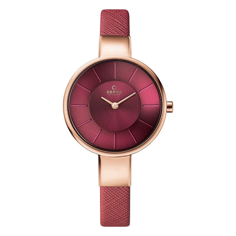 Obaku Sol Cherry V149LVQRD Twoje Zegarki