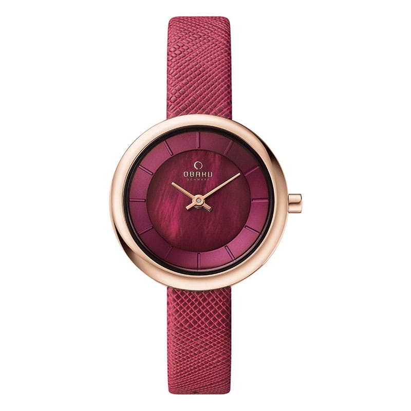 Obaku Stille Cherry V146LVQRD Twoje Zegarki