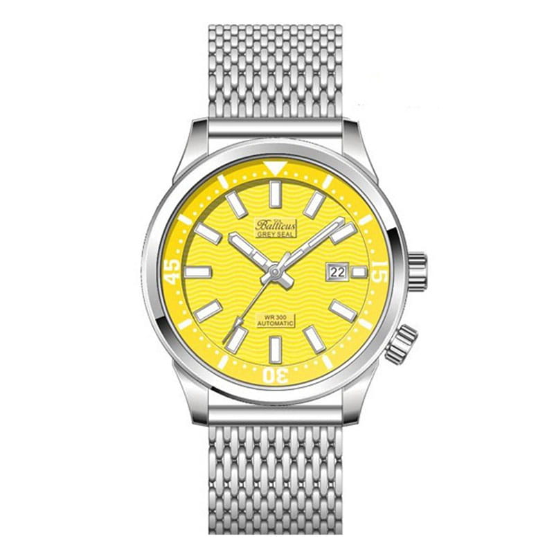 Balticus Grey Seal Yellow Twoje Zegarki