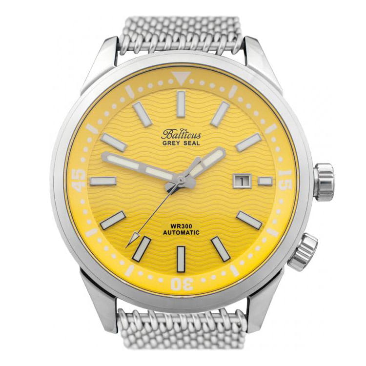 Balticus Grey Seal Yellow Twoje Zegarki