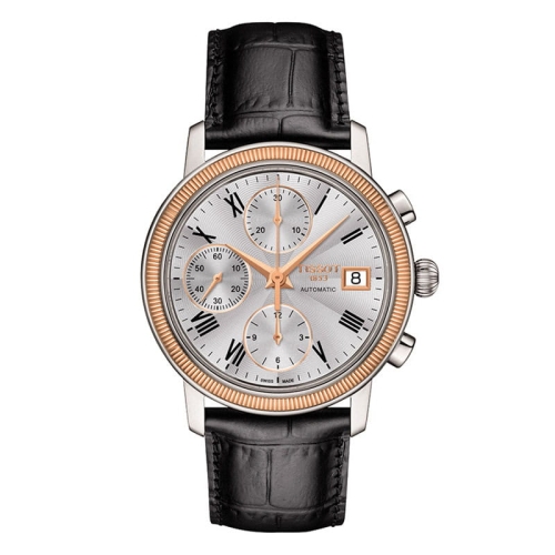 Zegarek Tissot Bridgeport Gold Chronograph T9214274603300