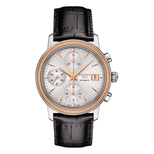 Zegarek Tissot Bridgeport Gold Chronograph T9214274603600