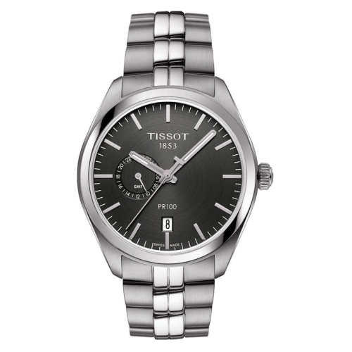 Zegarek Tissot PR 100 Dual Time T1014521106100