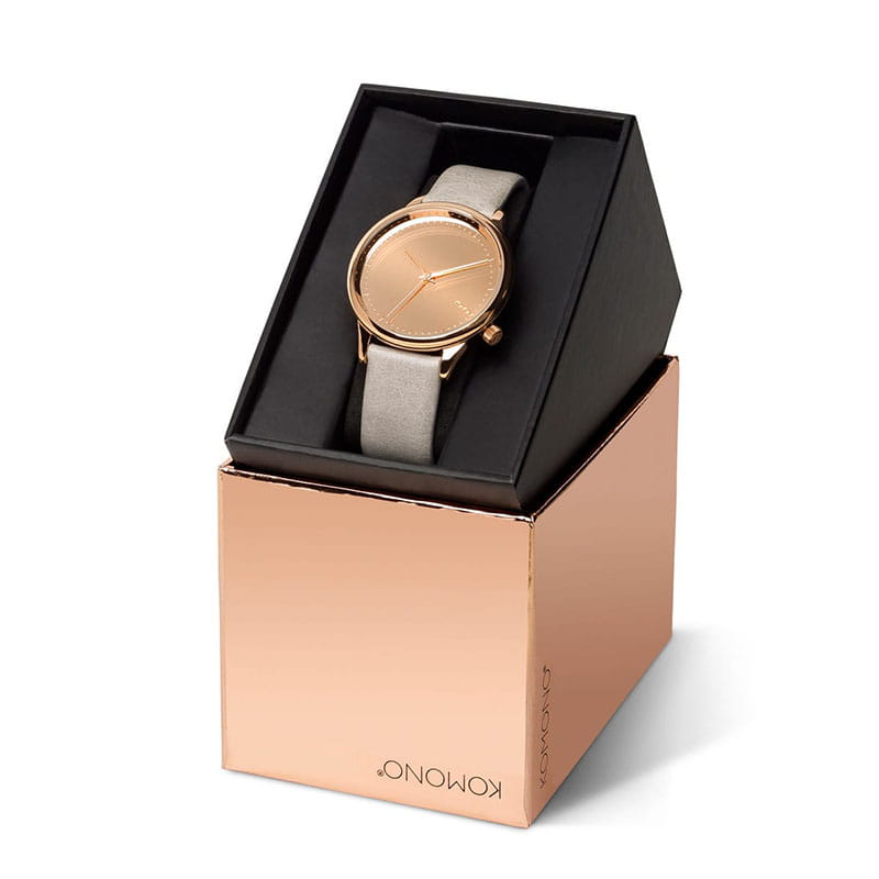Komono Estelle Mirror Rose Gold Grey KOM-W2872 Twoje Zegarki