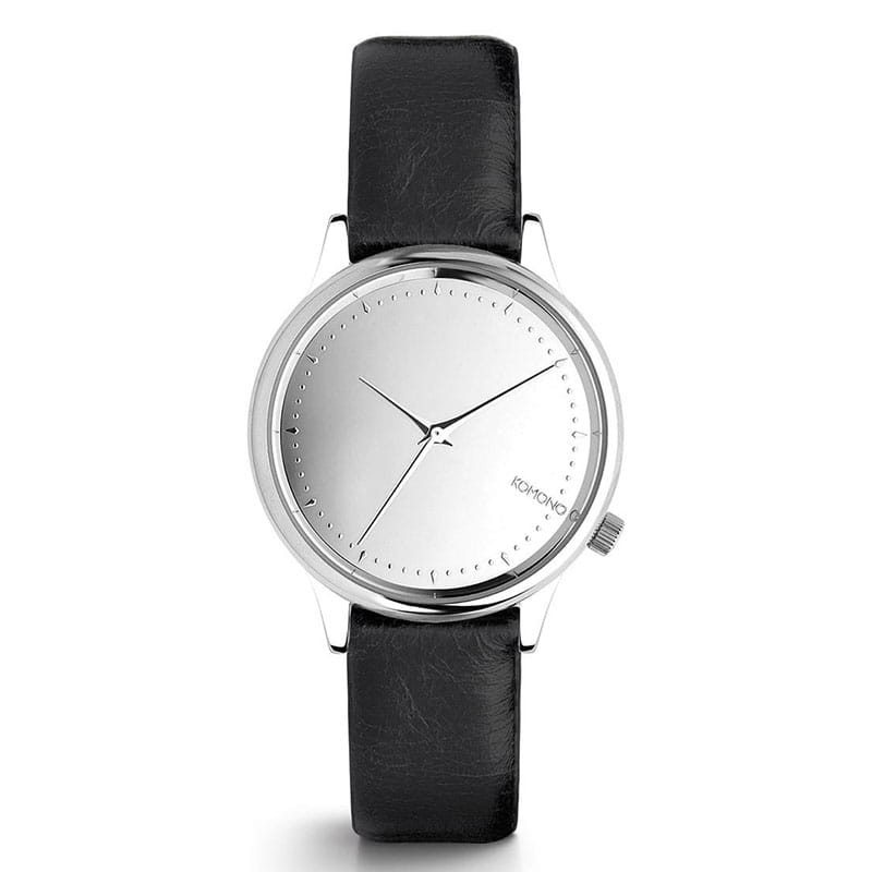 Komono Estelle Mirror Silver Black KOM-W2871 Twoje Zegarki