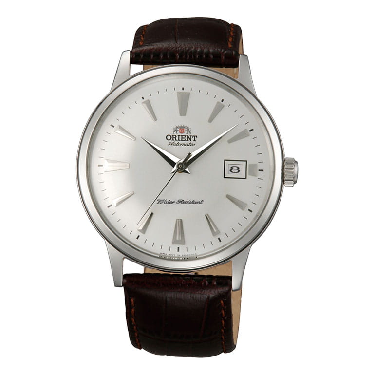 Orient Bambino Automatic FAC00005W0 - zegarek automatyczny z datownikiem i paskiem skórzanym