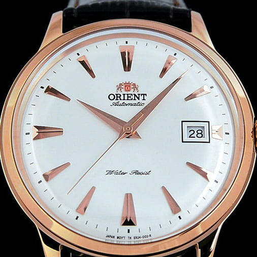 Orient Bambino Automatic FAC00002W0 - biała tarcza z datownikiem