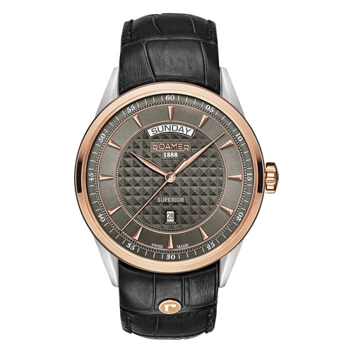 Zegarek Roamer Superior Day Date 508293490505