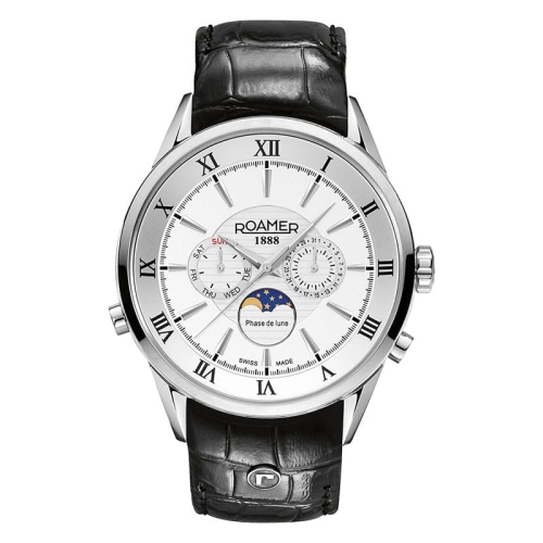 Zegarek Roamer Superior Moonphase 508821411305