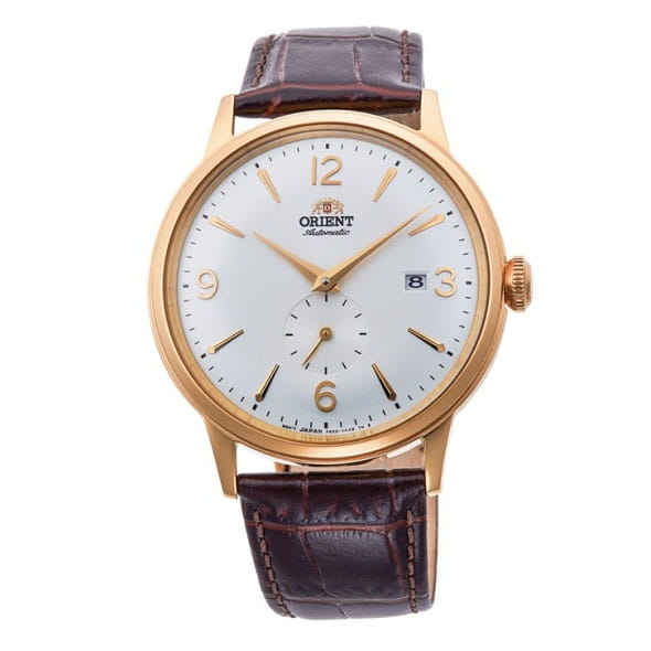 Orient Bambino Small Seconds RA-AP0004S10B – klasyczny automat z jasną tarczą i małą sekundą