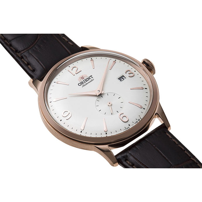 Orient Bambino Small Seconds RA-AP0001S10B - jasna tarcza z wypukłym szkłem