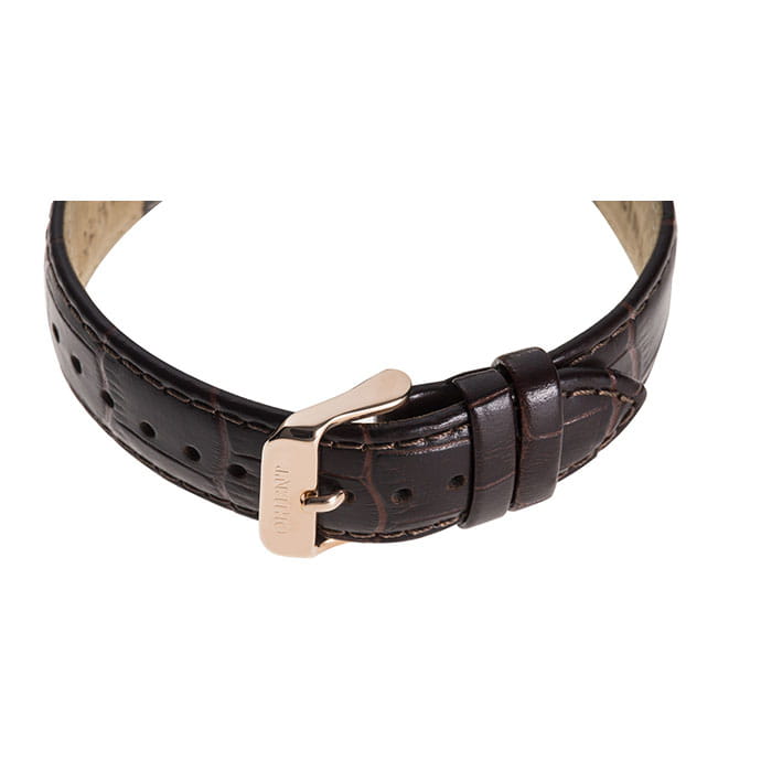Orient Bambino Small Seconds RA-AP0001S10B – brązowy skórzany pasek z klamrą