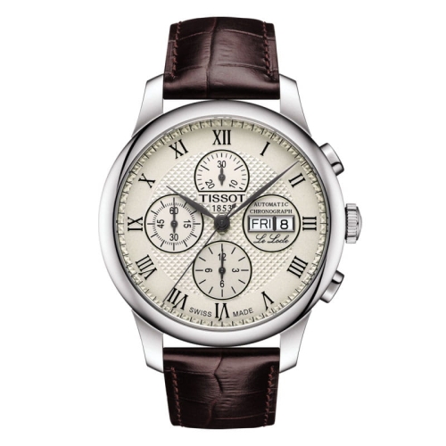 Zegarek Tissot Le Locle Valjoux Chronograph T0064141626300