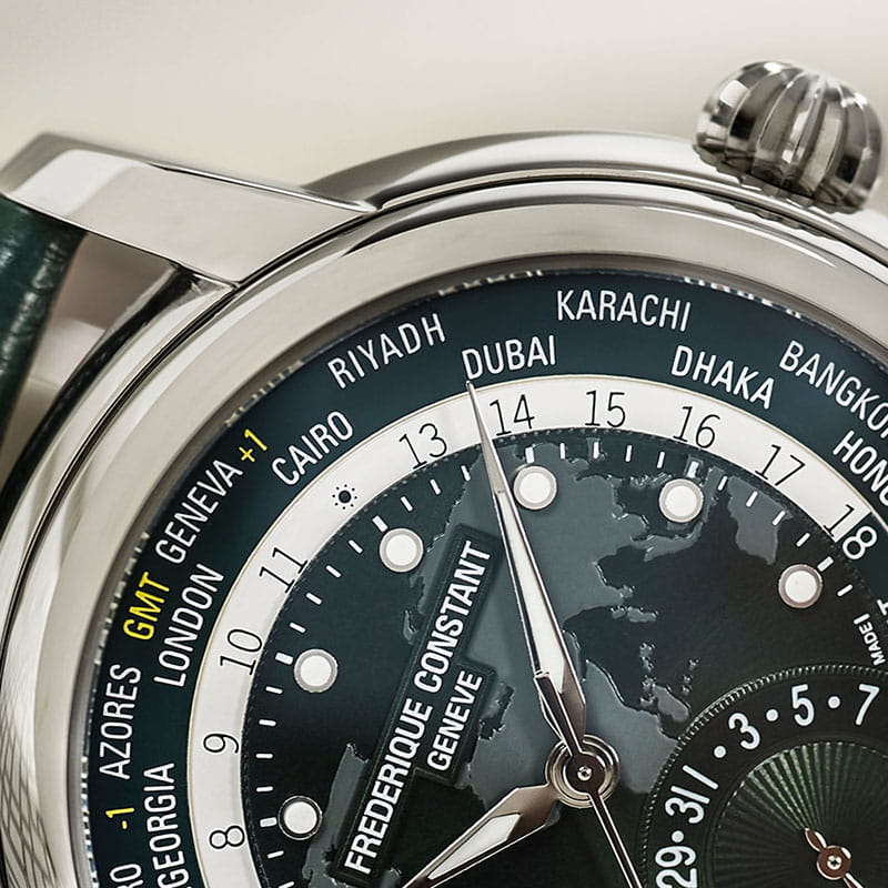 Frederique Constant Manufacture Worldtimer FC-718GRWM4H6 Twoje Zegarki