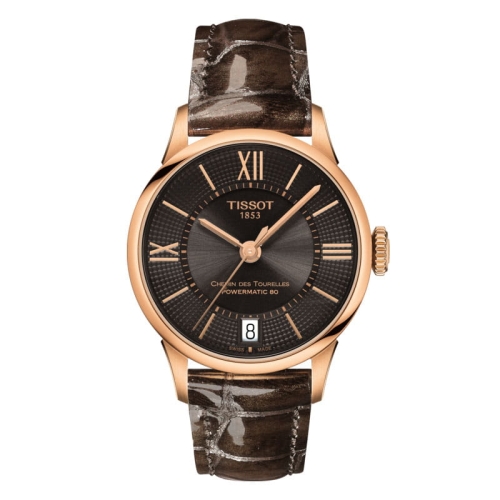 Zegarek Tissot Chemin des Tourelles Powermatic 80 Lady T0992073644800