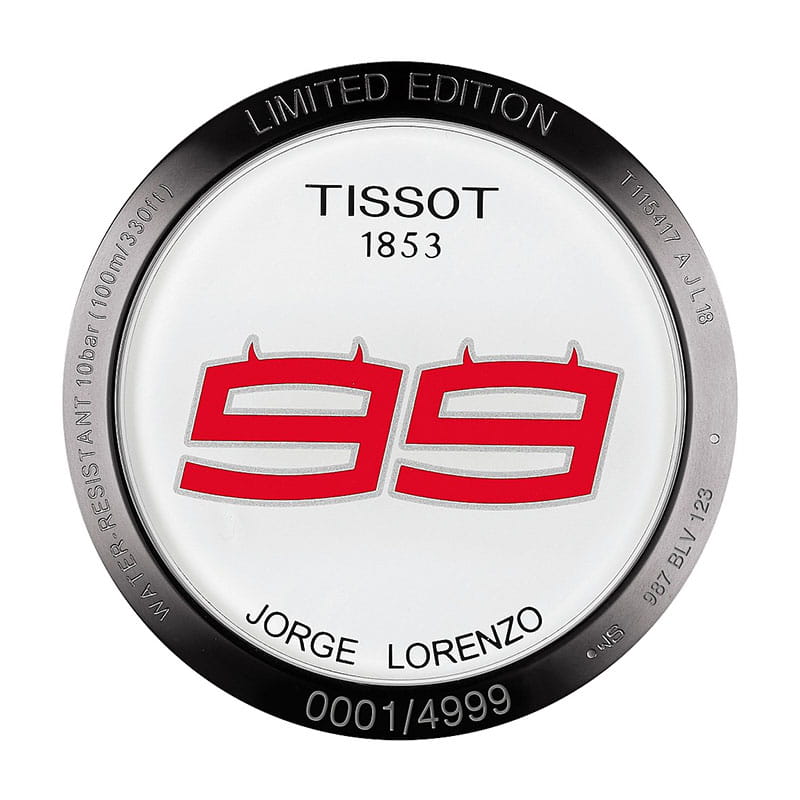 Tissot T-Race Jorge Lorenzo 2018 Limited Edition T115.417.37.061.01 Twoje Zegarki