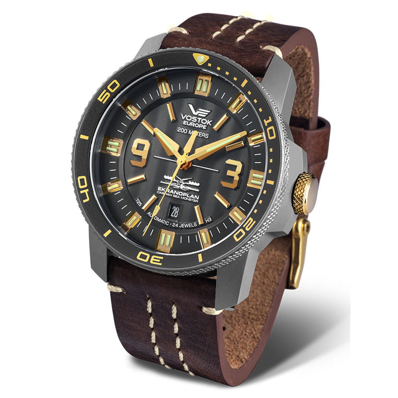 Vostok Europe Ekranoplan Titanium Automatic NH35A-546H515 Twoje Zegarki