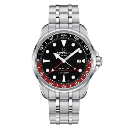 Zegarek Certina DS Action GMT Powermatic 80 C0324291105100