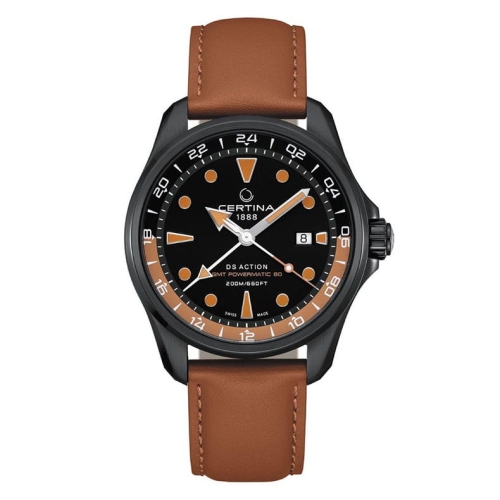 Zegarek Certina DS Action GMT Powermatic 80 C0324293605100