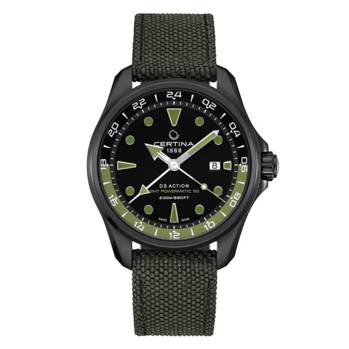 Zegarek Certina DS Action GMT Powermatic 80 C0324293805100