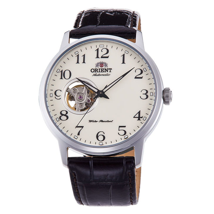 Orient Esteem Open Heart RA-AG0010S10B - zegarek automatyczny z widocznym otworem na tarczy