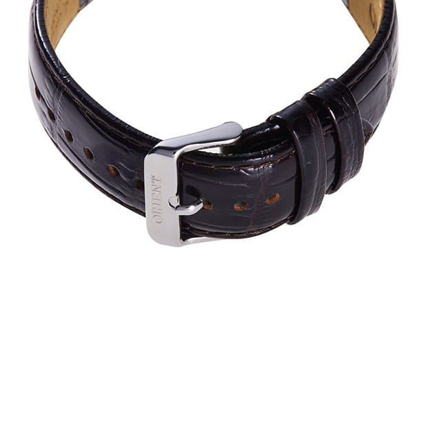Orient Esteem Open Heart RA-AG0010S10B - skórzany pasek z zapięciem na klamrę