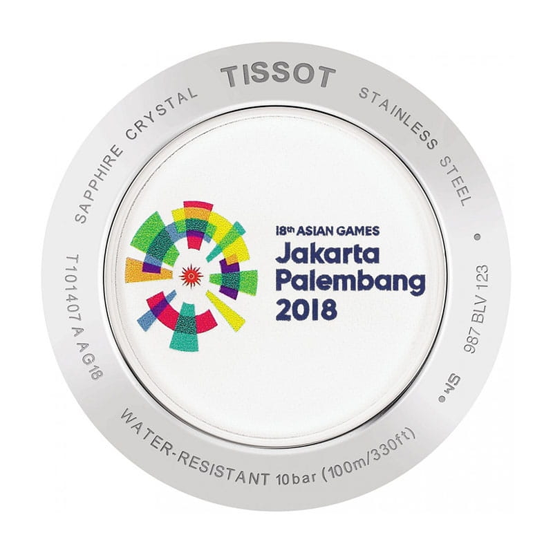 Tissot PR 100 Powermatic 80 Lady Asian Games 2018 T101.207.11.011.00 Twoje Zegarki